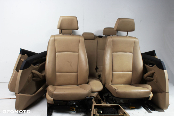 BMW E84 X1 Komplet foteli fotele wnętrze skóra EU - 2