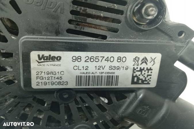 Alternator 9826574080 1.2 hdi HN05 Peugeot 3008 2 seria - 5