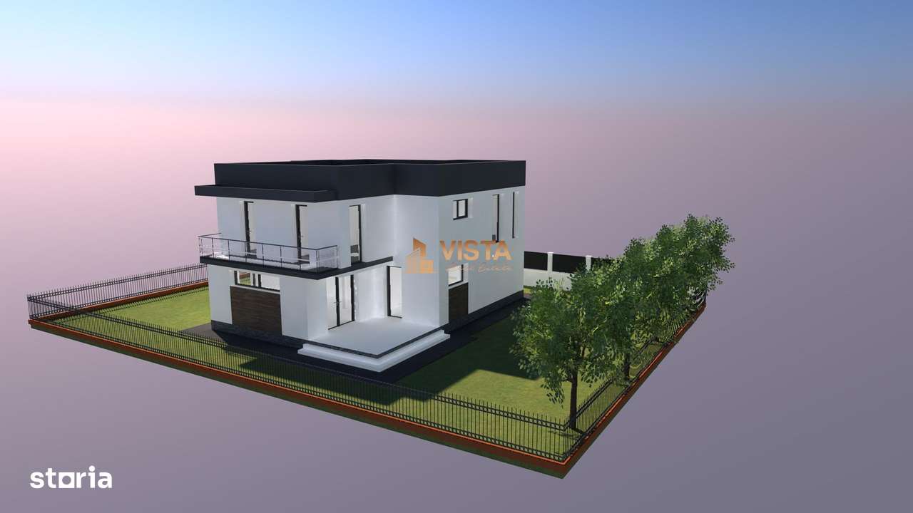 Casa Premium in Cristian, 4 camere, 3 bai, teren 500mp, eficienta la c - Imagine principală: 5/15