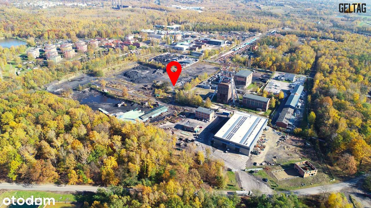 Teren pod budowę hali produkcyjnej lub magazynowej do 4087  m² - Pełny obrazek: 1/7