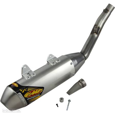 ponteira de escape fmf powercore 4 hex slip-on muffler aluminum sherco sef 250 / 300 - 1