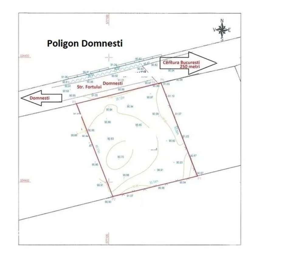 Teren Domnesti str. Fortului centura Bucuresti 1400mp - 115000Euro - Imagine principală: 4/4