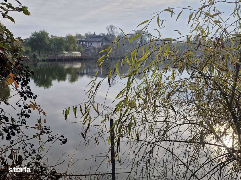 Teren langa case cu utilitati, lac la 300 metri,700 mp, 41500 euro-5