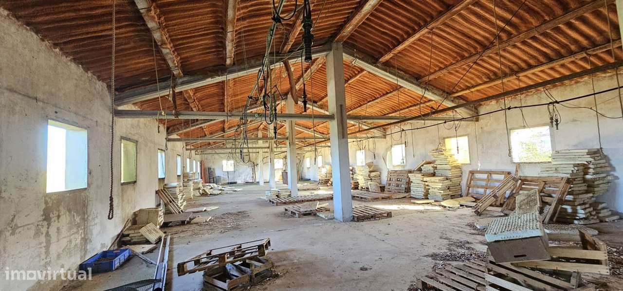 Armazém em terreno com 3.280 m2, VISTA MAR em Ribamar, Lourinhã - Grande imagem: 2/13