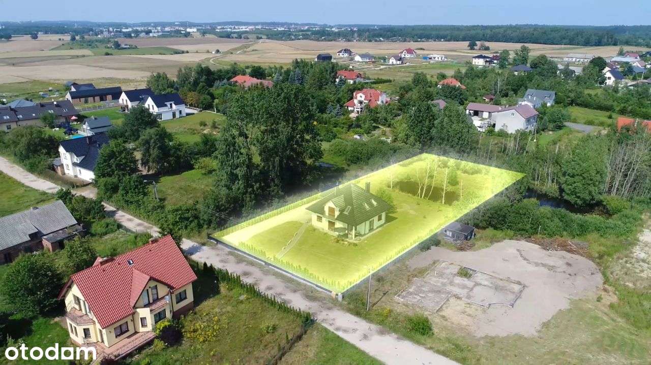 Bezpośrednio, dom 5 pokoi, duża działka 2200 m2