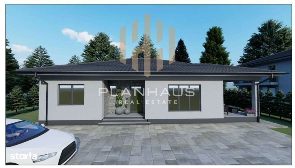 Casă pe parter la roșu zona Castel Transilvania, teren 3,5 ari – p - Imagine principală: 3/4