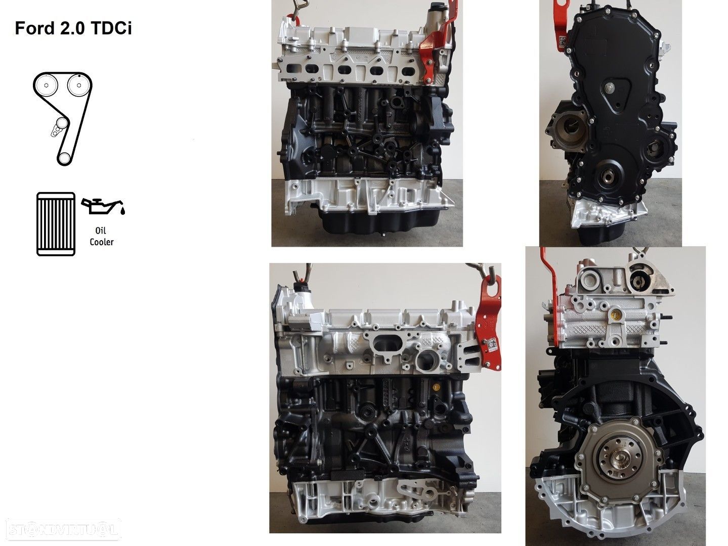 Motor  Reconstruído FORD TRANSIT 2.0 TDCi - 1
