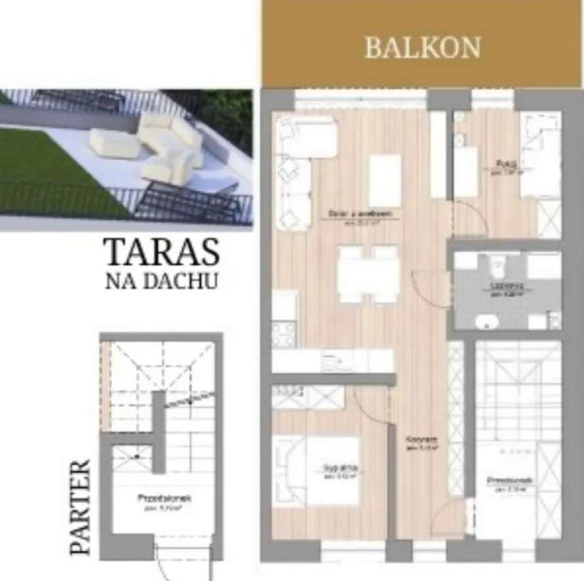 Mieszkanie z ogródkeim 3-pok / 99% przy odbiorze! oszczędzasz $-6