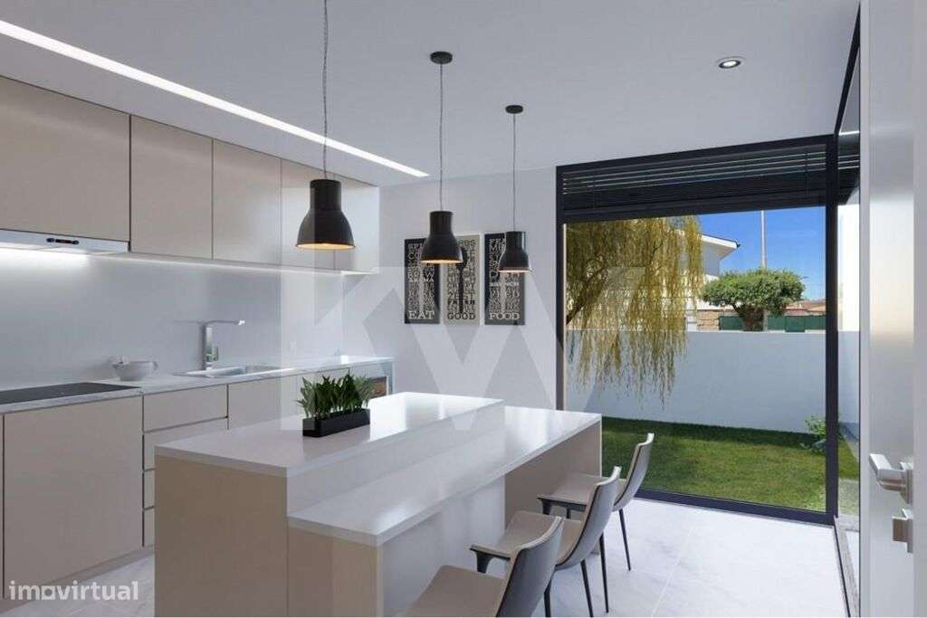 Moradia T3  Nova em Condomínio com Piscina e Vista Mar em Vila Chá, Vi - Grande imagem: 5/29