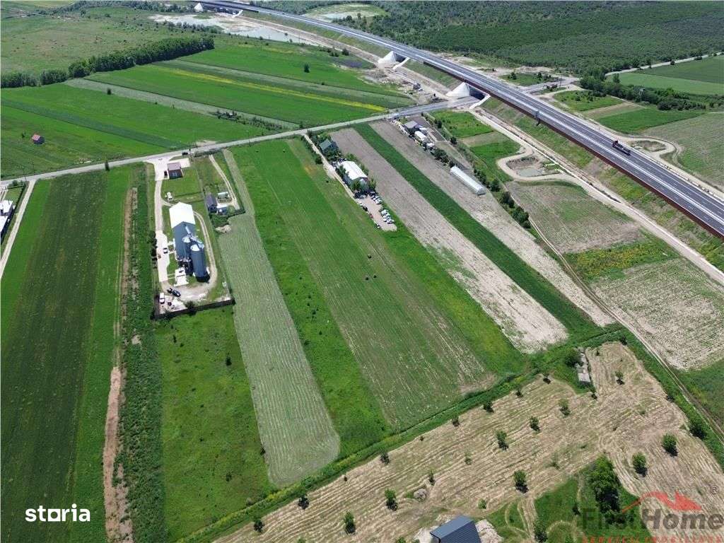 Teren 14.300 mp, D=50 ml, langa nod autrostrada A7 - Imagine principală: 5/9