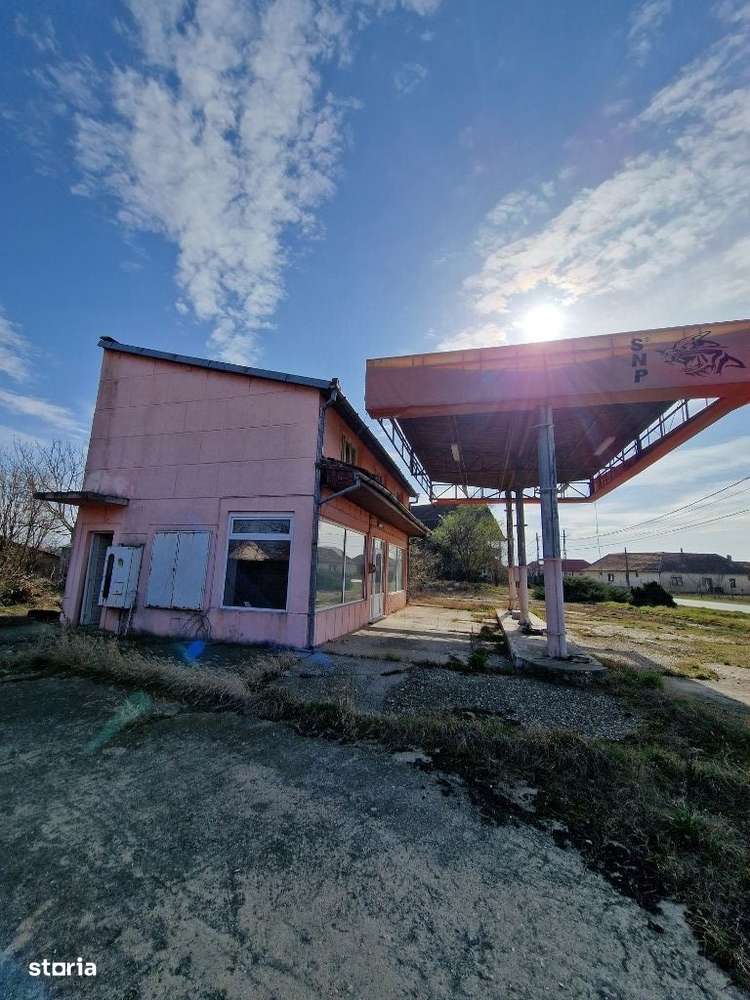 Gataia - DN 58B- Central-Statie Carburant- 1500mp- 65m Front stradal - Imagine principală: 5/8