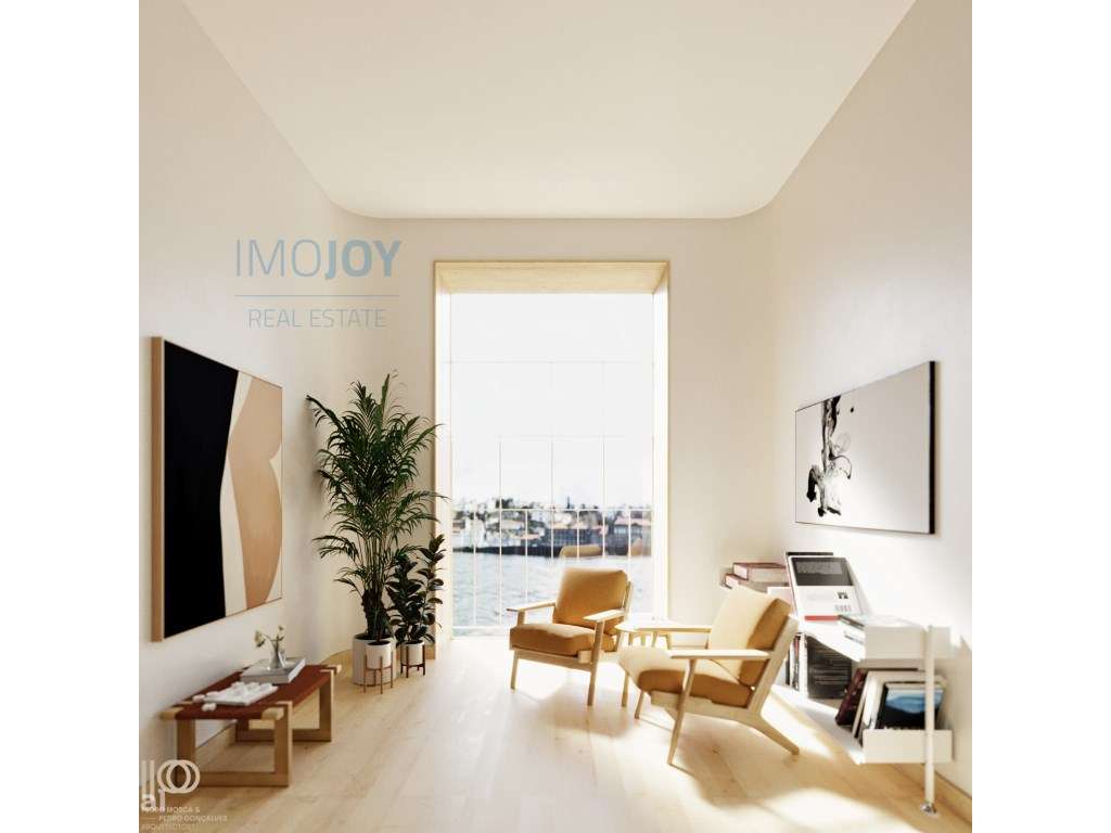 Apartamento T1 em Construção com Vista Rio em Vila Nova de Gaia - Grande imagem: 5/24