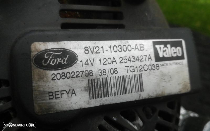 Alternador Ford Fiesta Vi (Cb1, Ccn) - 4