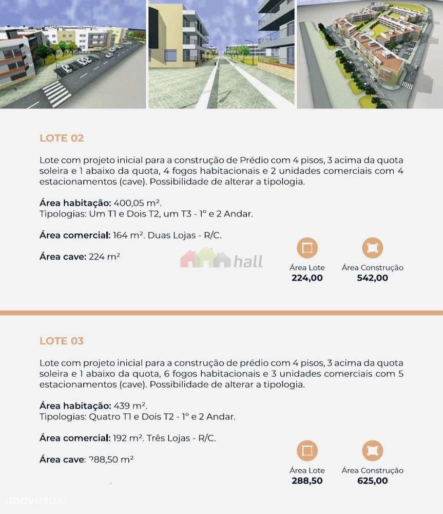 Terreno na Maçã, Sesimbra, Lote 3 para construção de edifício - Grande imagem: 2/12