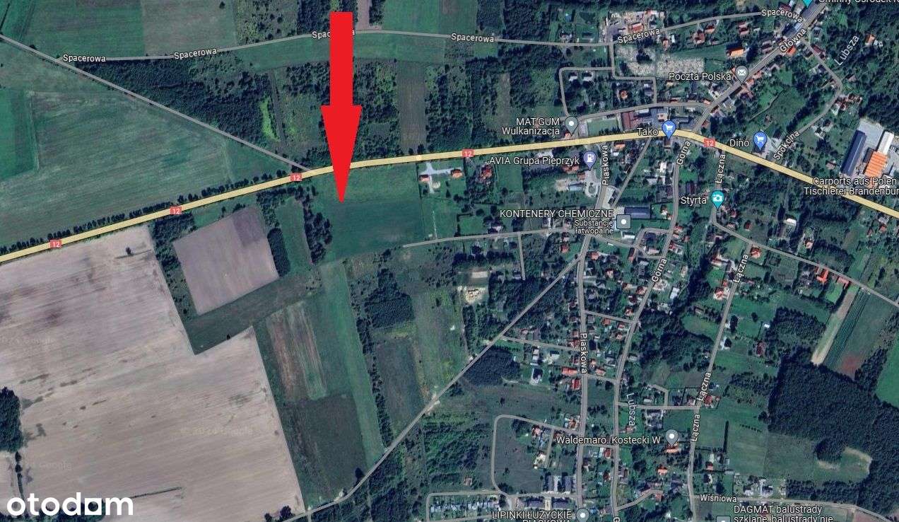 Działka inwestycyjna w m. Lipinki Łużyckie-7