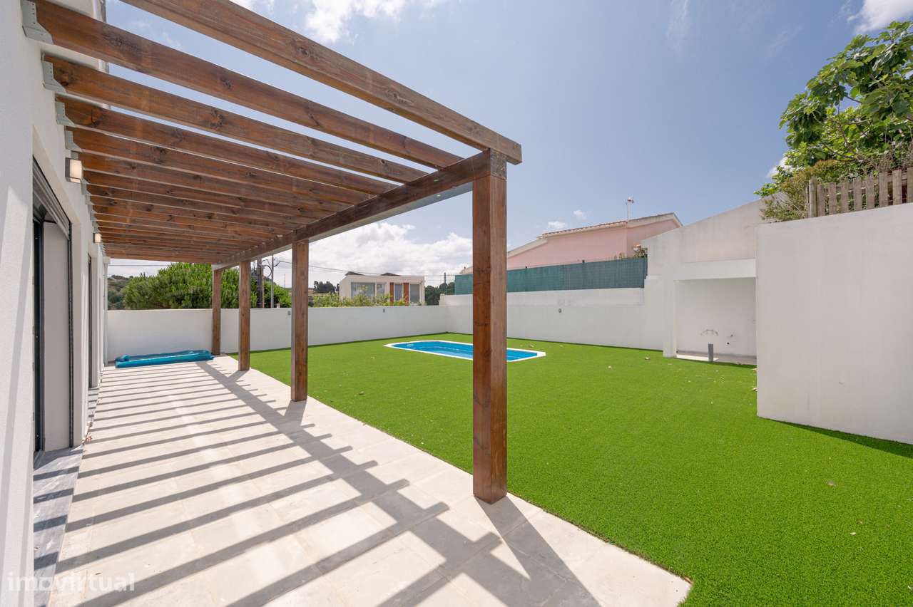 Moradia independente T4+1 nova c/piscina a 20 minutos Lisboa-5