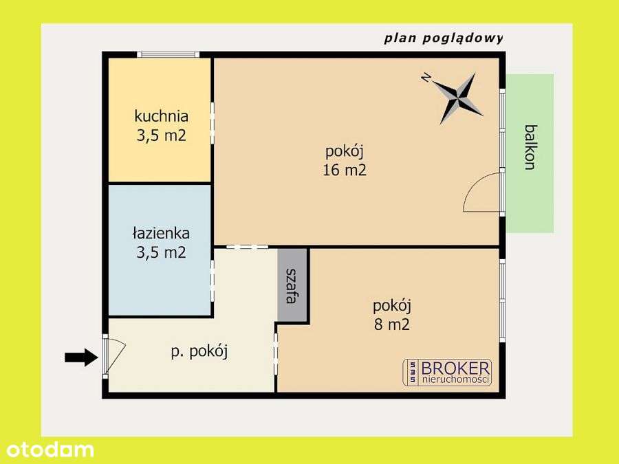 Stare Bielany 2 pokoje; metro Słodowiec-6