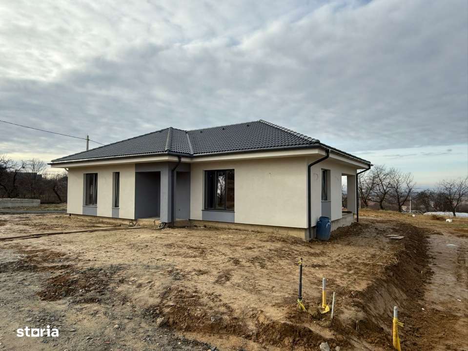 Casa noua, 114 mp utili, semifinisata – Satul Nou de Jos, tip Medite - Imagine principală: 3/18