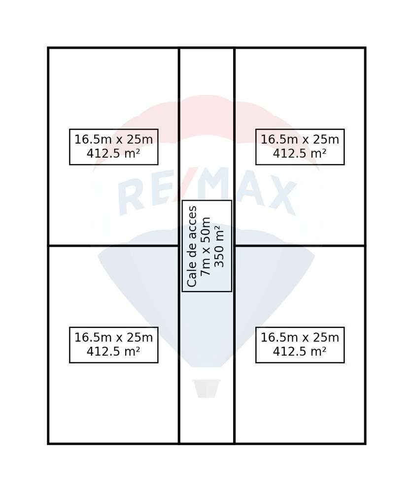 Teren Unirea Odobesti 413 mp - Imagine principală: 2/4