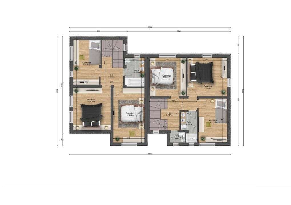 Casa 4 camere Berceni - Str Miorita 160 mp-17