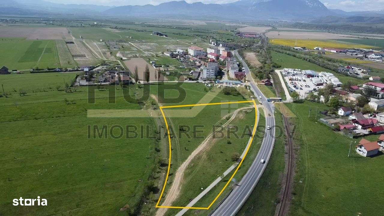 Teren Blocuri Rasnov | PUZ Aprobat | 6 Blocuri | 144 Apartamente - Imagine principală: 4/7