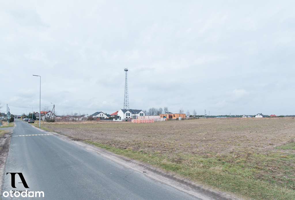 Ustawne działki budowlane z WZ i drogą dojazdową-0