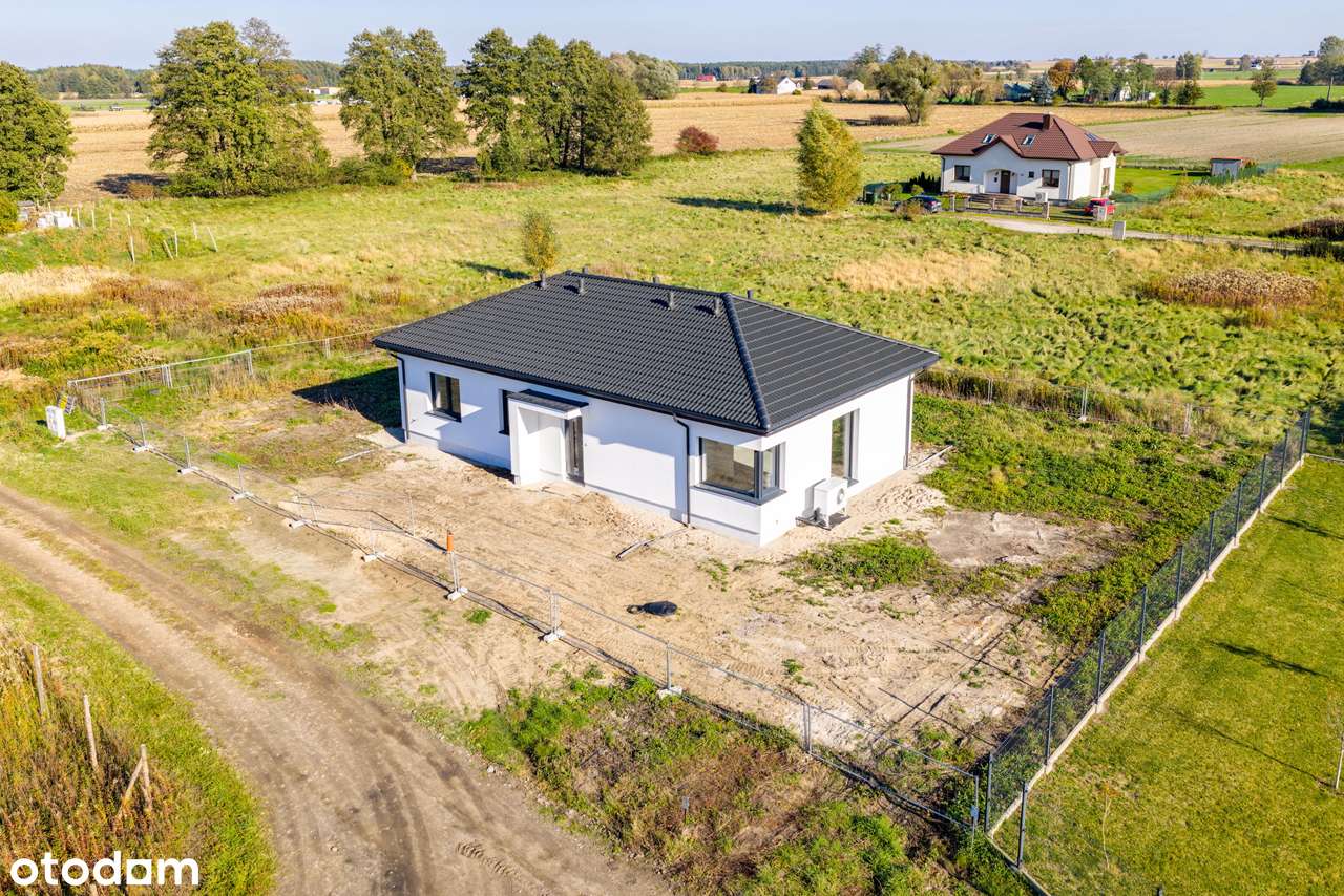 Parterowy dom, 4 pokoje, pompa ciepła, Brzozówka-11