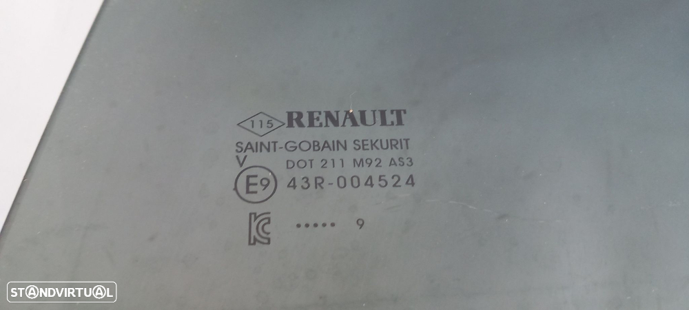 Vidro Porta Tras Esquerdo Renault Captur Ii - 2