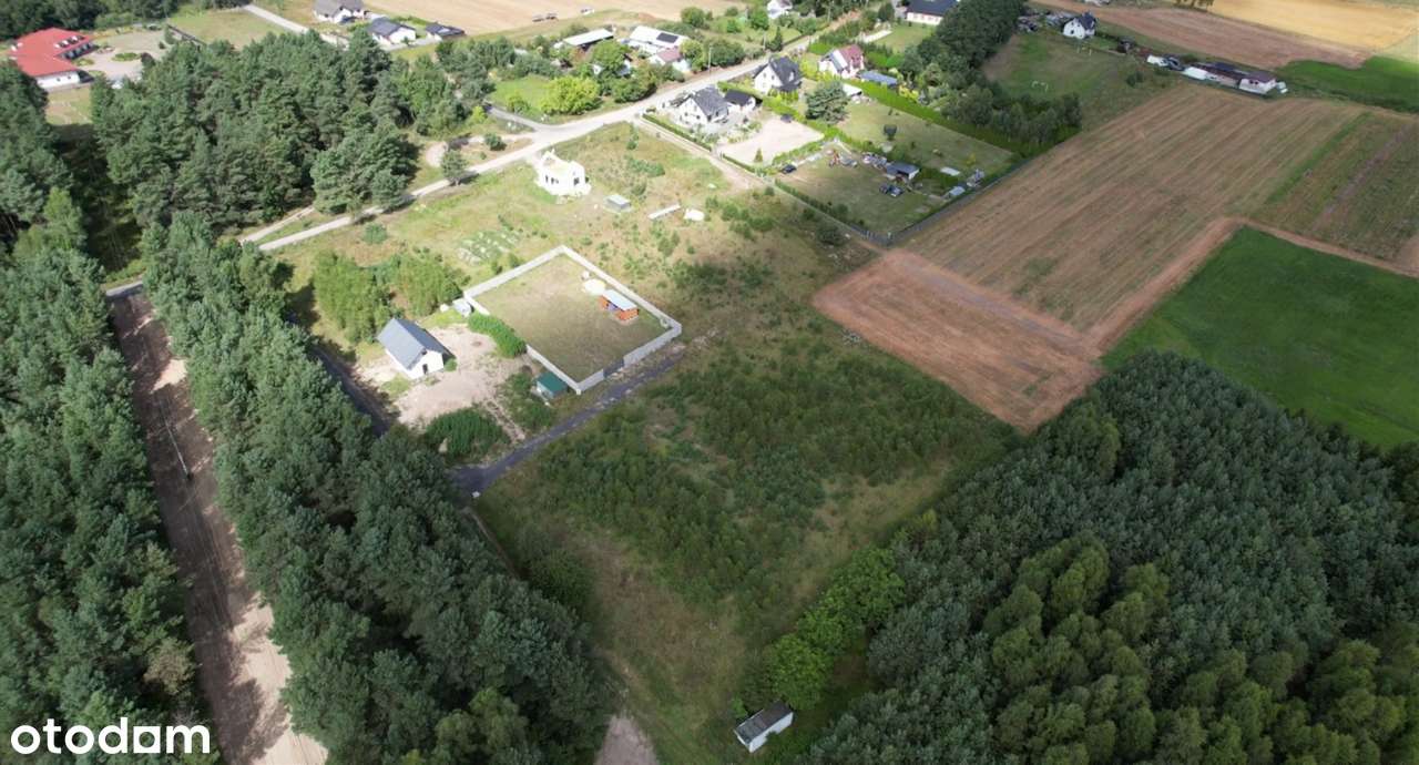 Działka budowlana Sieroczyn k. Człuchowa blisko lasu - Pełny obrazek: 4/8