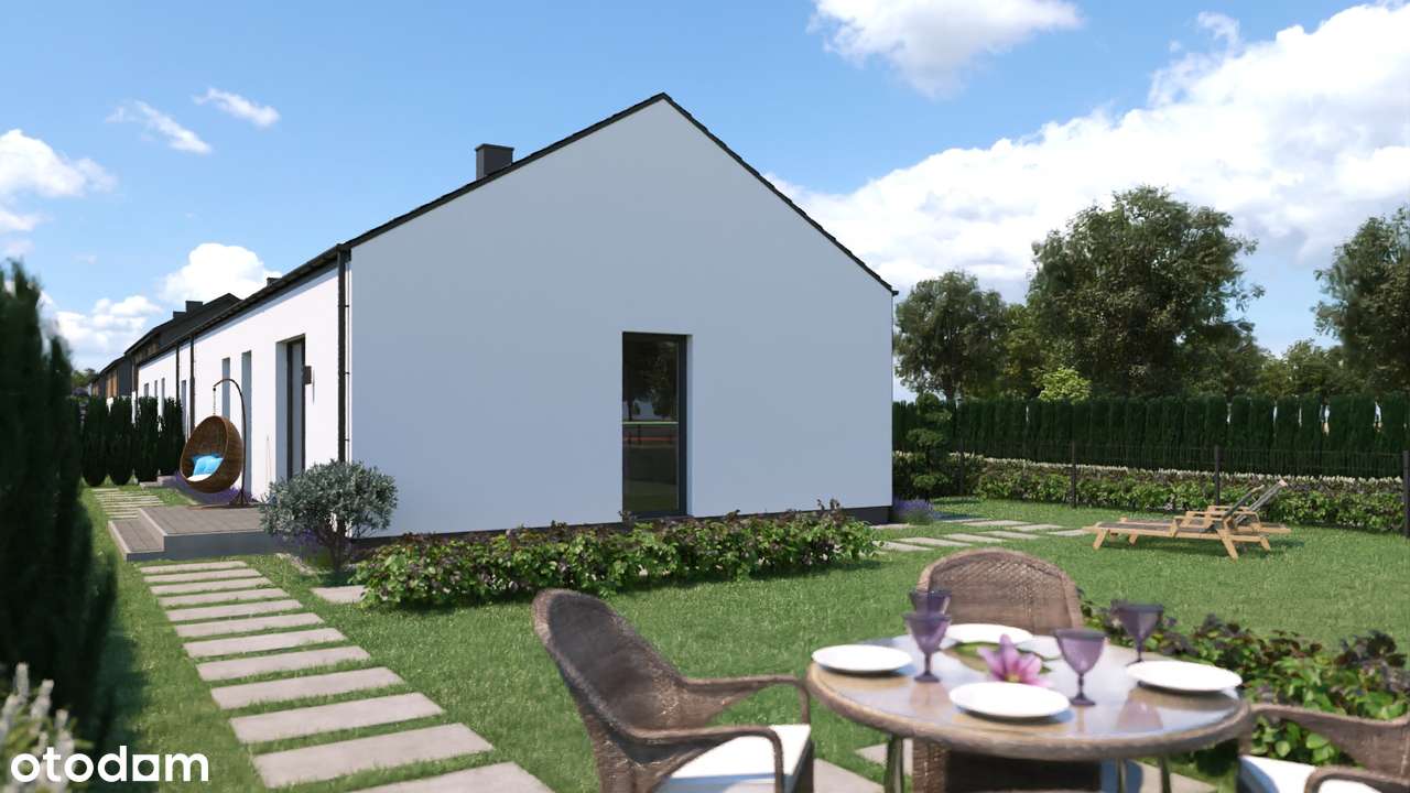 Dom w zabudowie bliźniaczej, osiedle domów, 4 pokoje - Pełny obrazek: 4/8