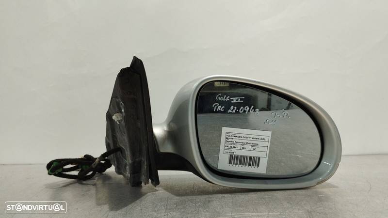 Espelho Retrovisor Dto Elétrico Volkswagen Golf Vi Variant (Aj5) - 1