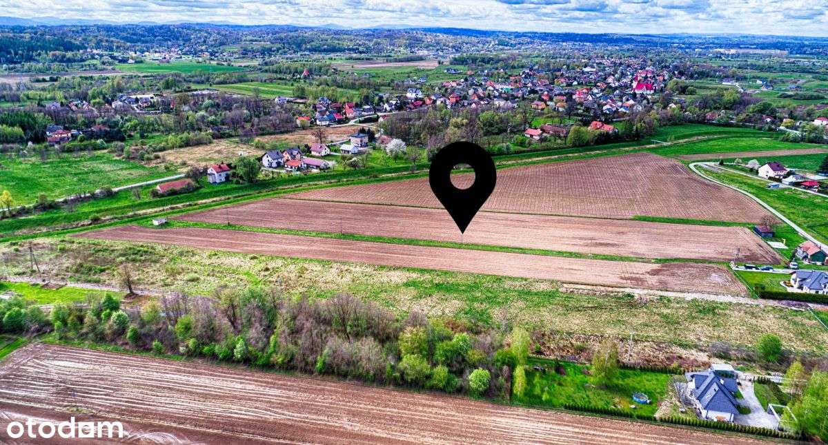 Krzeczów/ Bochnia 2 działki budowlane  2 * 24 ar - Pełny obrazek: 5/11