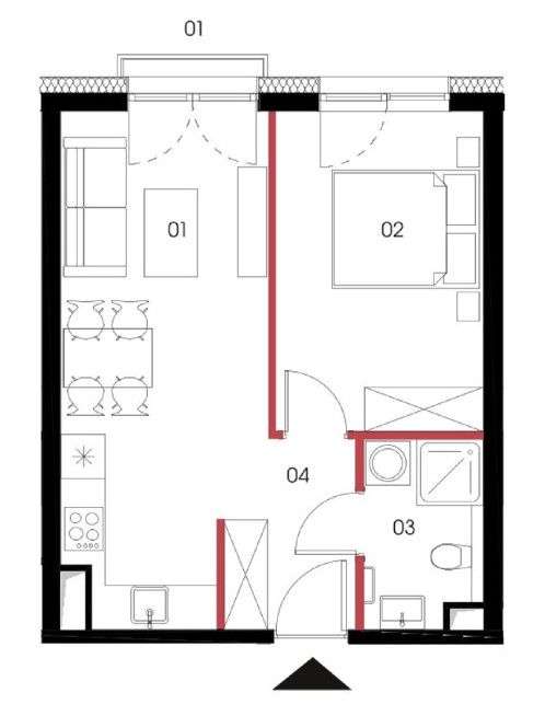 2 pokoje, tramwaj, zieleń-4