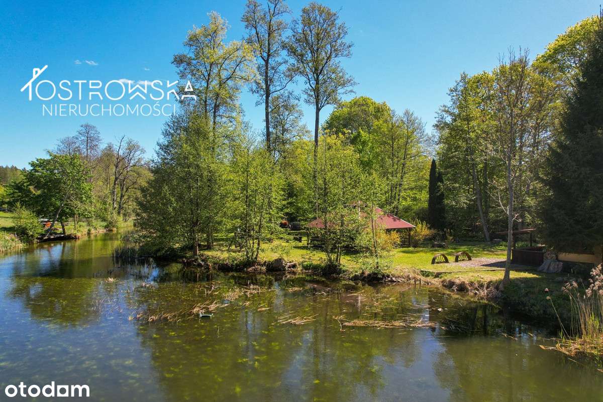 Babięta/ na wyspie/rzeka na szlaku Krutyni-8