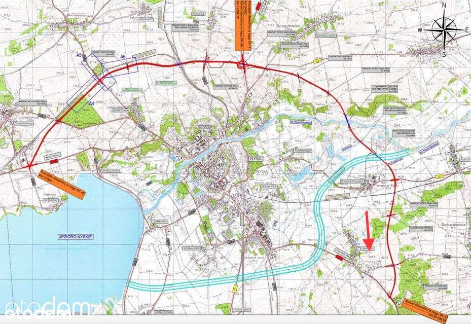 Działki budowlane w Nysie-Niwnicy - kom. uzbrojone - Pełny obrazek: 4/8