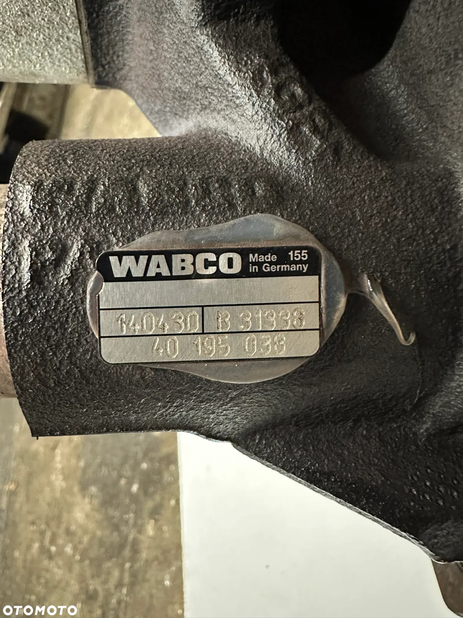 Zacisk hamulcowy WABCO 40195038, 14043, B31338 - 3