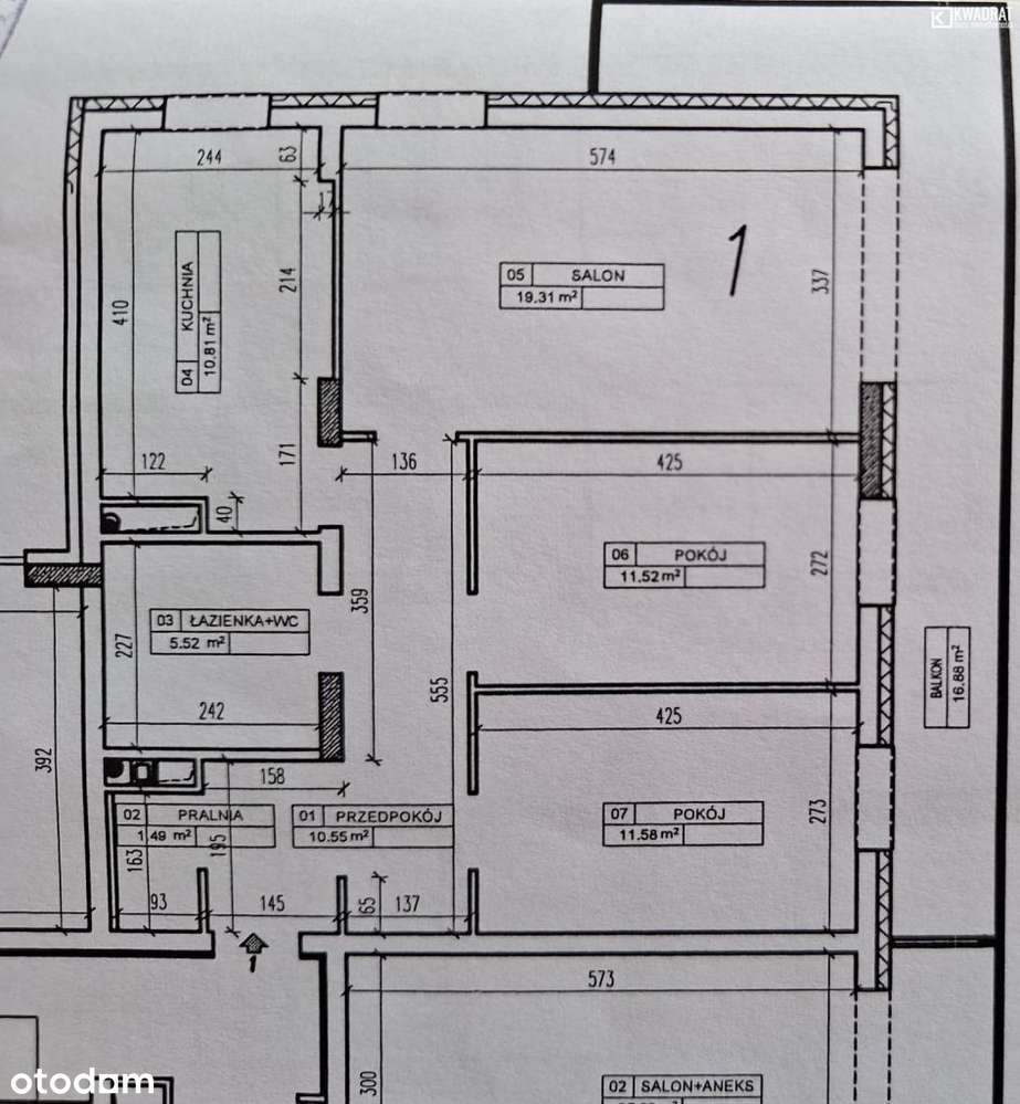 Ponikwoda/ 3 pokoje/ piękne, duże mieszkanie-12