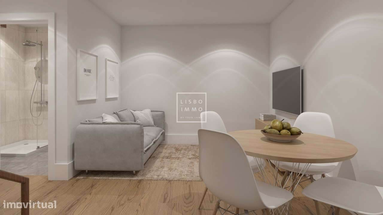 Townhouse, 74,45m2, terraço 35,58m2, completamente reformado, centro h-14
