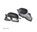 PONTEIRAS DE ESCAPE PARA MERCEDES  W205 C205 14- LOOK BRABUS PRETAS - 2