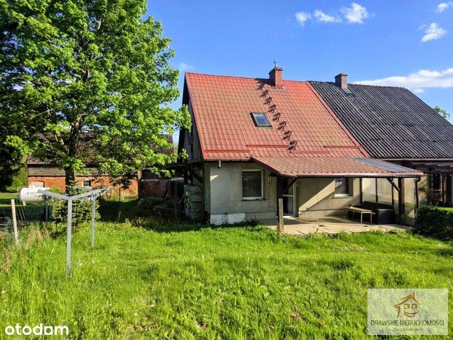 Pół domu na sprzedaż - Szczytniki, powiat drawski