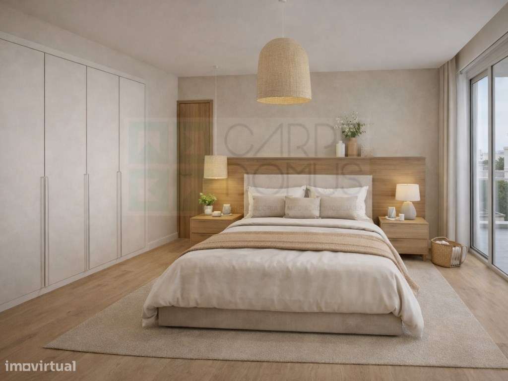 Apartamento T2 no 1º andar com Suíte e Varandas - Grande imagem: 4/5