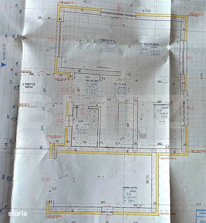 Casa individuala in Chinteni, 65 mp utili, teren de 500 mp - Imagine principală: 2/3