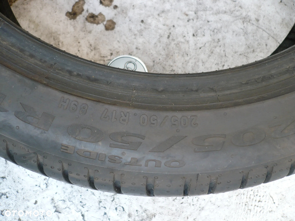 OPONY 205 50 17 PIRELLI P7 DEMO 2SZT 89H JAK NOWE - 3