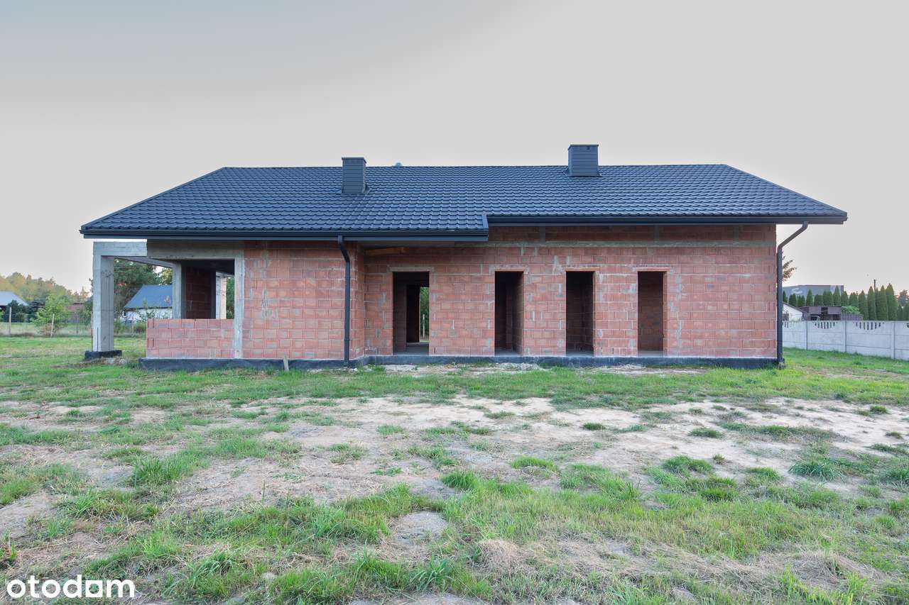 Nowoczesny dom parterowy| Działka 11 ar| Rower elektryczny w prezencie-12