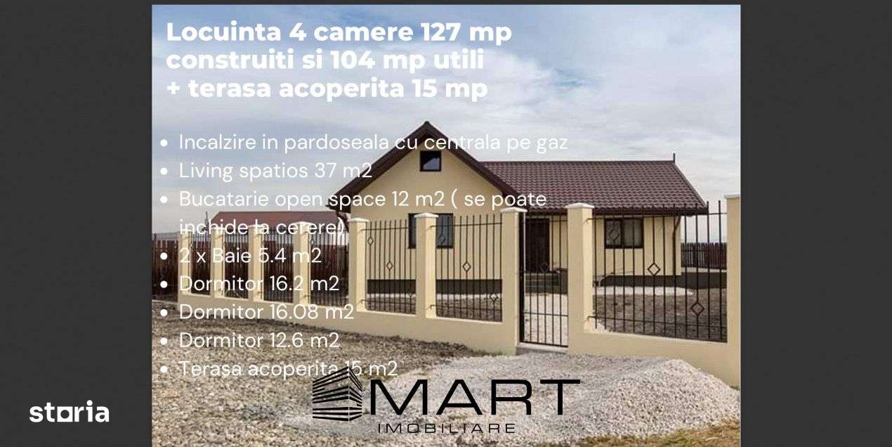 Casa Moderna cu Teren 500 m² - Imagine principală: 2/6