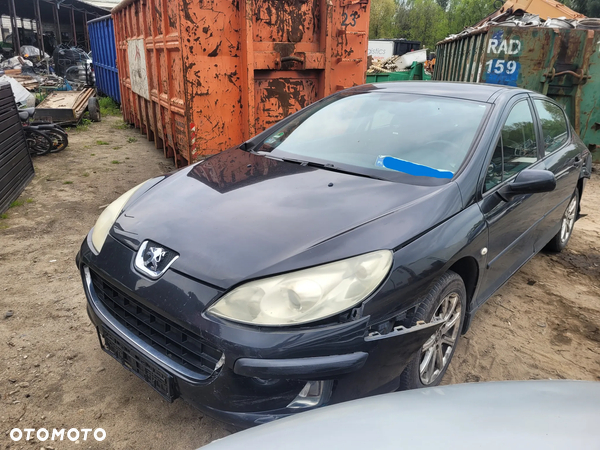 PEUGEOT 407 EXLD maska pokrywa silnika klapa bagażnika zderzak lampa reflektor pas przedni stop lampy halogeny - 1