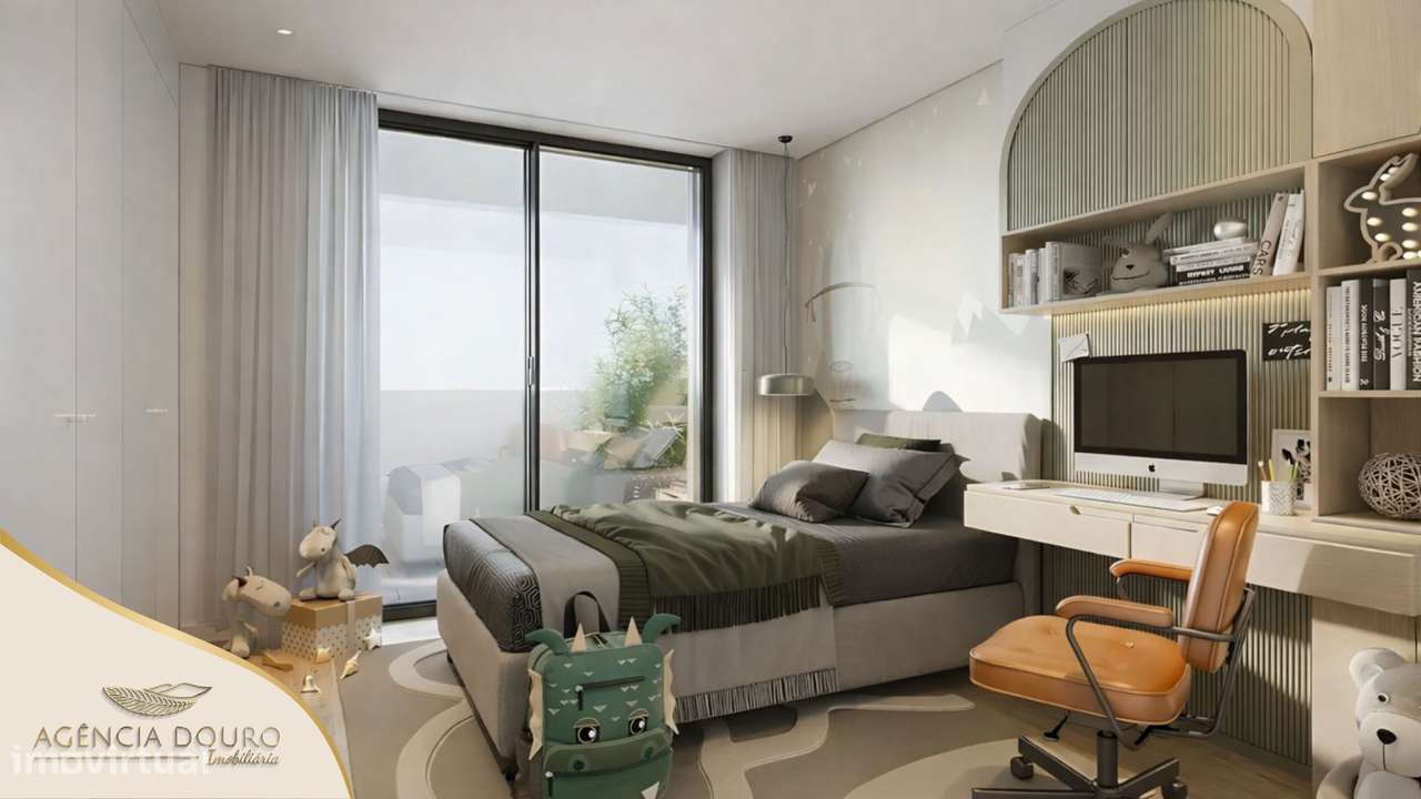 Apartamento T3 com varandas em Leça da Palmeira-4