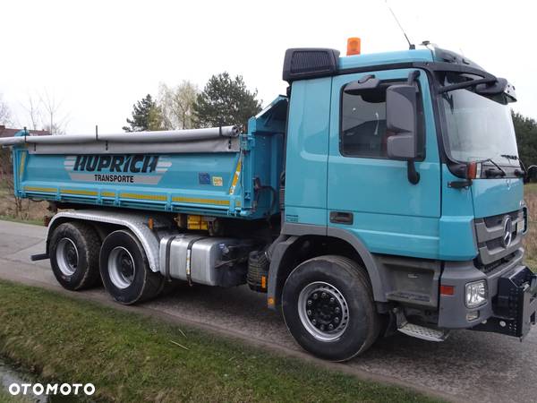 Mercedes-Benz Actros 2641 6x4 Wywrotka Meiller Bortmatic Sprowadzony Z Niemiec Stan Idealny 3 Stronny Kipper Wywrot Mały Przebieg - 11