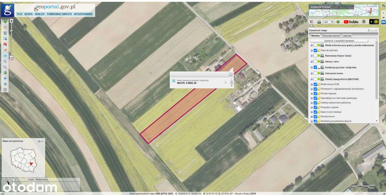 Działka rolno-budowlana 18100m2 20min od Lublina! - Pełny obrazek: 4/8