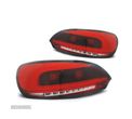 FAROLINS TRASEIROS CARDNA LED PARA VOLKSWAGEN VW SCIROCCO 08-14 LIGHT BAR VERMENHO CROMADO - 1